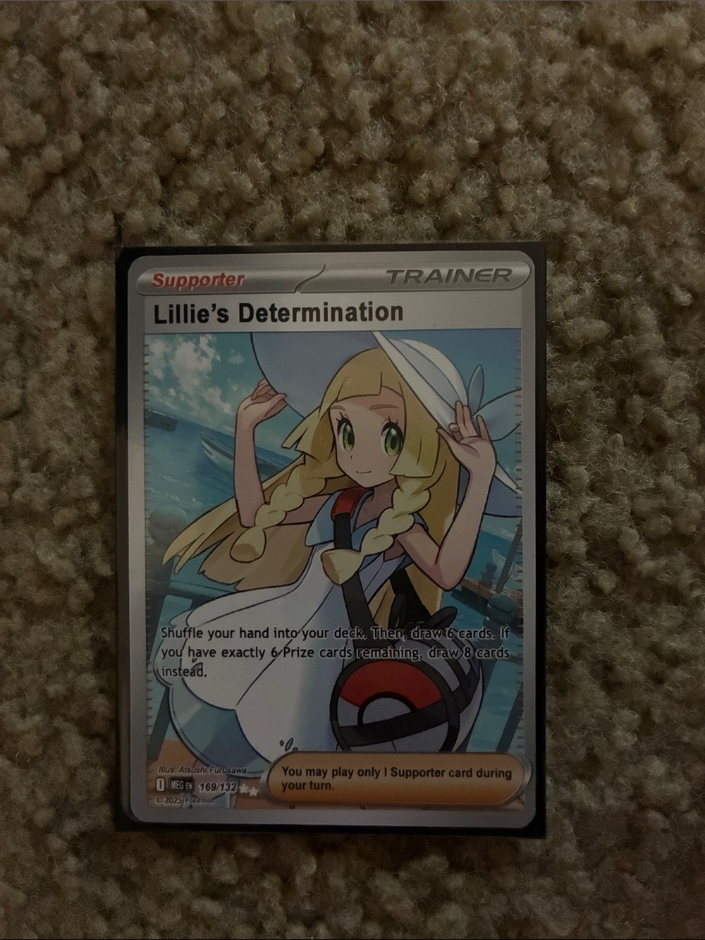 Trainer Card - Lillie’s Determination (White)